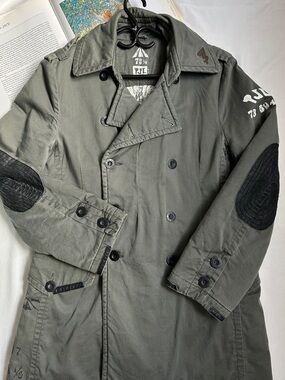 Pepe Jeans Double-Breasted Trench Coat /Quilted coat